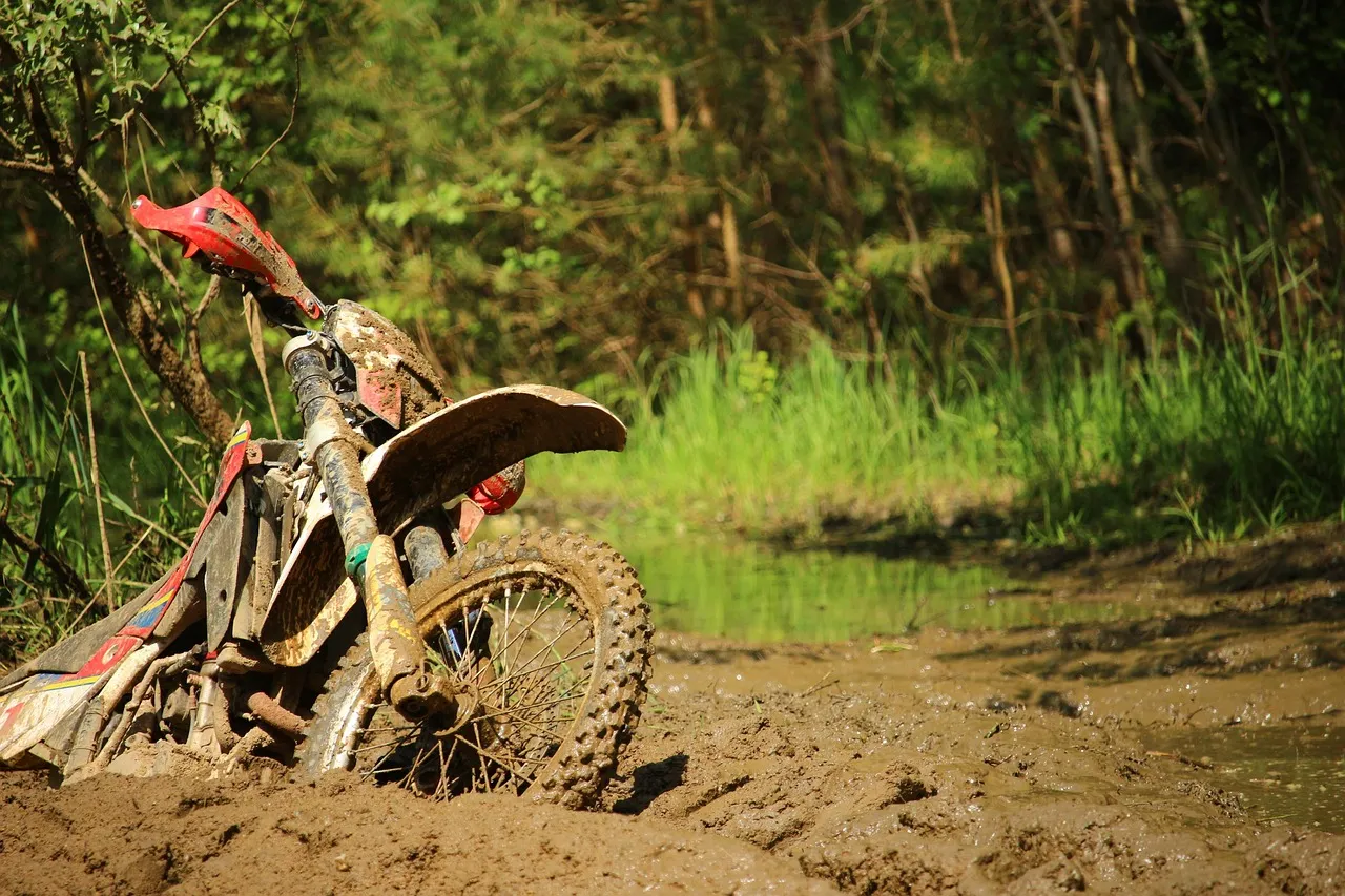 Bob Trudging thru a Mud Pit
