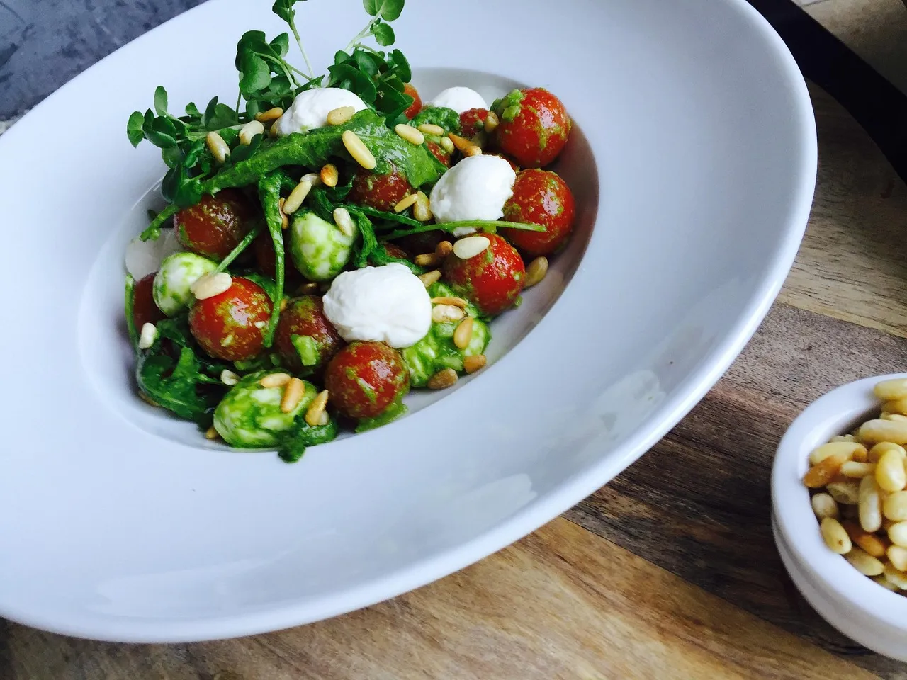 Strawberry and Mozzarella Salad salad