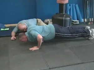 Cherry Hill Personal Trainer Push Up Event Dan