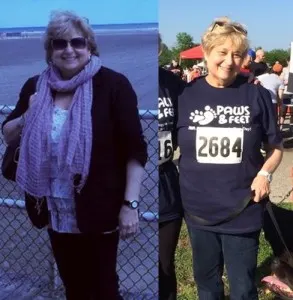 "I lost 13 lbs and 8 inches in 6 Weeks, I can't believe it!!" Barb Orlan, Voorhees 65 years young 