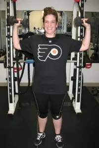 "My booty is fitting into my old jeans again. I lost over 44lbs @ Fit4Life!!" Jackie Scherer, Deptford (Disclaimer: Results are not guaranteed and results can vary)