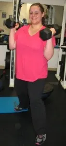 Carolyn Fulginiti lost 27lbs and 17 inches in just 6 weeks and won $328 - May 2014 - Cherry Hill, NJ